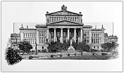 柏林和德国的古董旅行照片:皇家剧院
