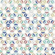 三角形在三维模式中形成菱形,带有阴影 三角形在三维模式中形成菱形,带有阴影