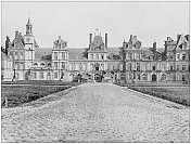 世界著名景点古色古香的照片:法国枫丹白露皇家宫殿