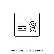 证书授权行图标设计