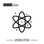 原子线图标