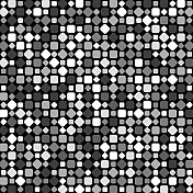 现代四舍五入的方格图案在矩阵中,每一秒都更小 现代四舍五入的方格图案在矩阵中,每一秒都更小