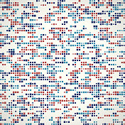 方格在不均匀矩阵网格模式与间隙。 方格在不均匀矩阵网格模式与间隙。