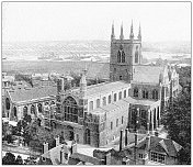 英国古色古香的旅行照片:罗切斯特大教堂