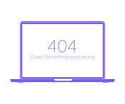 笔记本电脑404错误信息