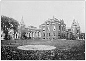 美国华盛顿古色古香黑白照片:国家博物馆