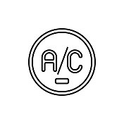 空调线路图标
