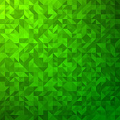 绿色渐变三角形图案