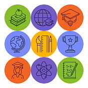 在线教育行图标设置 在线教育行图标设置