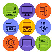 计算机和设备行图标设置 计算机和设备行图标设置