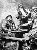 努力工作的人休息时喝点酒 努力工作的人休息时喝点酒