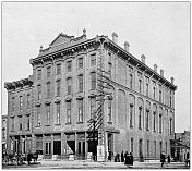 来自堪萨斯州劳伦斯的一张1898年的古董照片:劳伦斯邮局