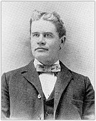 1898年，来自堪萨斯州劳伦斯的古董照片:道格拉斯县律师协会的成员，索斯・哈利