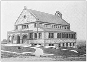 1898年，来自堪萨斯州劳伦斯的古董照片:堪萨斯大学斯普纳图书馆