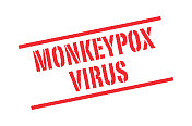 猴痘病毒载体库存插图。