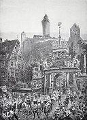 纽伦堡1612年皇家游行