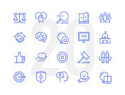 核心价值线图标集 核心价值线图标集