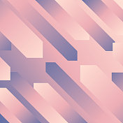 抽象设计与几何形状-潮流粉红色梯度