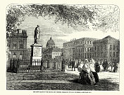 弗雷德里克・威廉王子和公主的新宫殿，柏林，德国，19世纪50年代