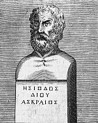 赫西奥德的雕像 赫西奥德的雕像