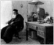 古董插图:希波吕托斯父亲