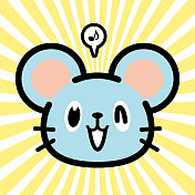 可爱的老鼠角色设计