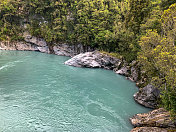 霍基提卡峡谷风景保护区，霍基提卡，新西兰南岛