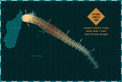 飓风赫罗尔德2020追踪南印度洋信息图