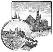 Würzburg大教堂和圣母玛利亚教堂
