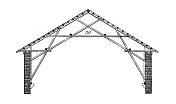 古董插图:结构和建筑:木架和接合