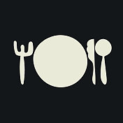 餐具餐厅图标设计