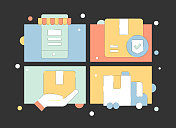 四图标包交付线设置