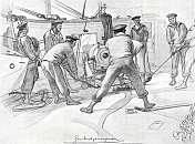 德国海军,操练枪炮 德国海军,操练枪炮