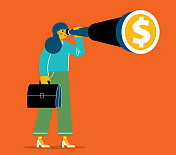 望远镜――女商人