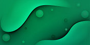 绿色流动抽象背景。 绿色流动抽象背景。