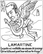 古董插图:Alphonse de Lamartine