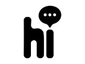 嗨，说话带思想泡泡