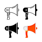 扩音器的符号 扩音器的符号