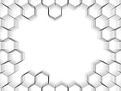 六边形框架 六边形框架
