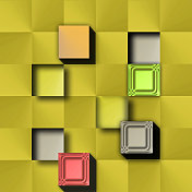 摘要彩色方块背景。 摘要彩色方块背景。