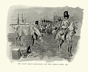 第二龙骑兵，皇家苏格兰灰骑兵，启程前往克里米亚，在克里米亚战争期间，英国军事史