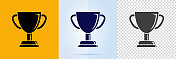 奖杯图标集。