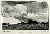 诺福克高地，维多利亚时代晚期的风景艺术，19世纪90年代，威尔弗里德・鲍尔