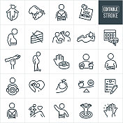 节食细线图标-可编辑的中风-图标包括节食,减肥,减肥,超重,超重的人,健康的生活方式,健康的饮食,锻炼 节食细线图标-可编辑的中风-图标包括节食,减肥,减肥,超重,超重的人,健康的生活方式,健康的饮食,锻炼