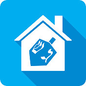 House Dreidel Icon剪影