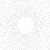 三维加上阴影的形状在圆形模式,径向大小梯度 三维加上阴影的形状在圆形模式,径向大小梯度