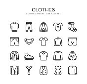 衣服，裤子，裙子，衬衫，t恤，鞋子图标