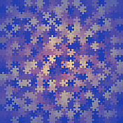 紫色抽象背景与拼图 紫色抽象背景与拼图