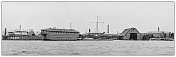 纽约的古董照片:布鲁克林海军造船厂，东河