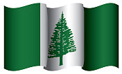 诺福克岛的旗帜